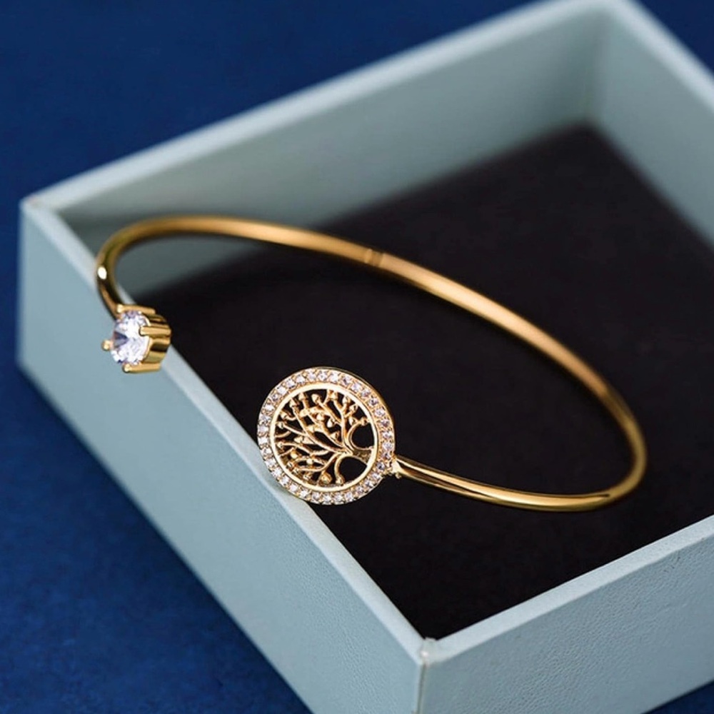 Tree of Life Bangle Bracelet